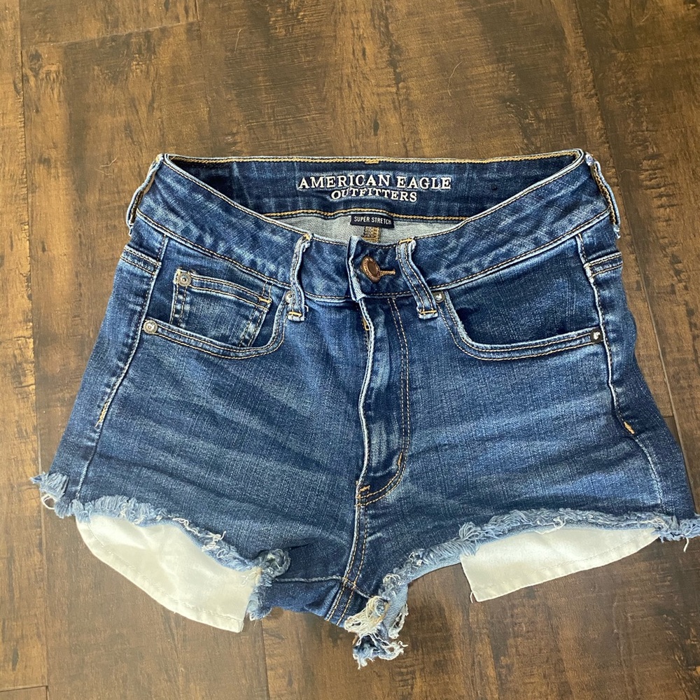 American Eagle blue jean shorts